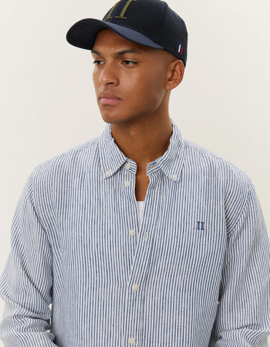 Les Deux Kristian Linen B.D. Shirt | Shirts / Overshirts