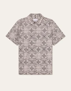 Les Deux Larry AOE Tile SS Shirt | Shirts / Overshirts