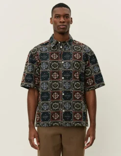 Les Deux Larry AOE Tile SS Shirt | Shirts / Overshirts