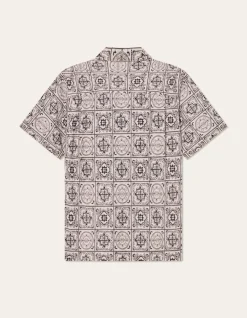 Les Deux Larry AOE Tile SS Shirt | Shirts / Overshirts