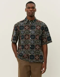 Les Deux Larry AOE Tile SS Shirt | Shirts / Overshirts