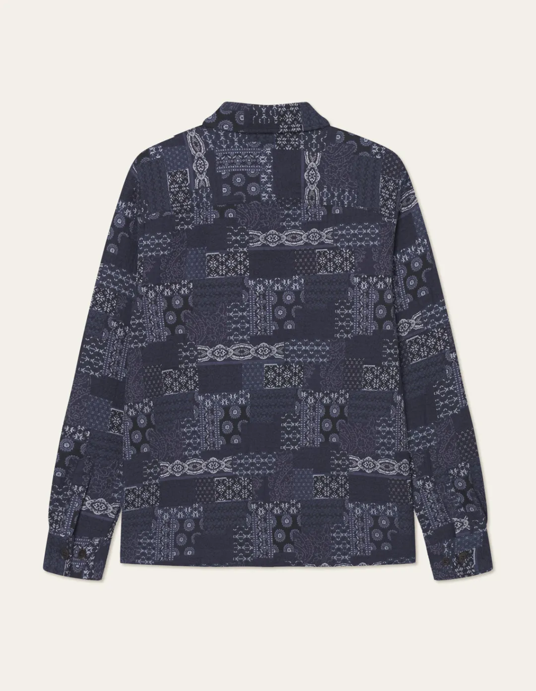 Les Deux Layton Contrast Jacquard Overshirt | Shirts / Overshirts