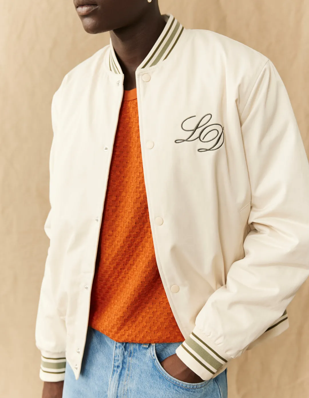 Les Deux Tech Varsity Jacket | Jackets / Coats