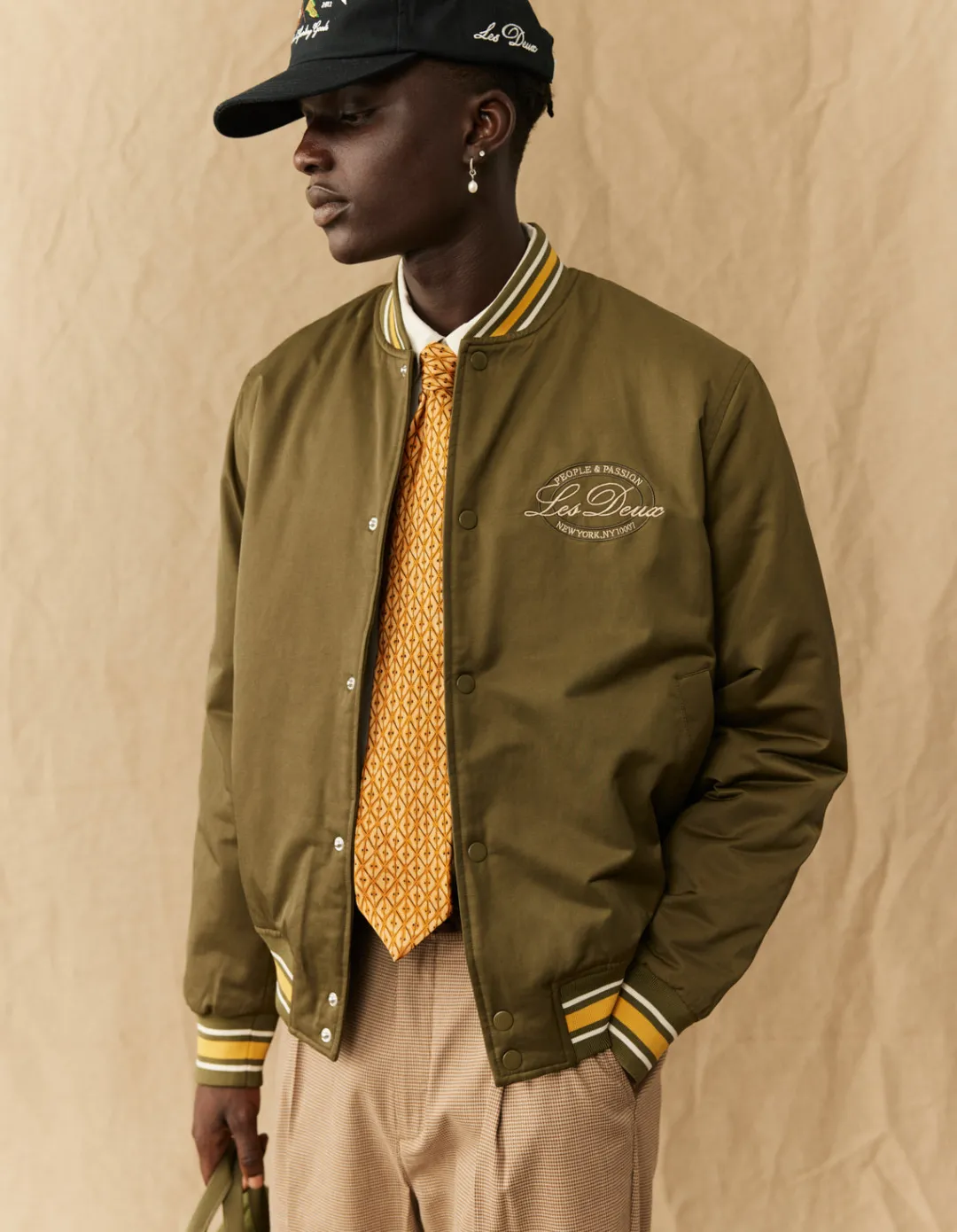 Les Deux Tech Varsity Jacket | Jackets / Coats