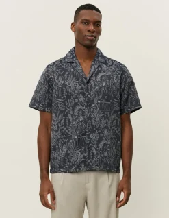 Les Deux Lesley Dancing Jacquard SS Shirt | Shirts / Overshirts