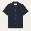 Les Deux Lesley Flower Tile AOP SS Shirt | Shirts / Overshirts