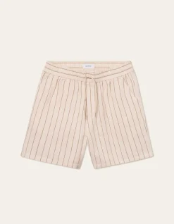 Les Deux Otto Striped Linen Shorts | Shorts