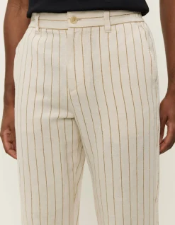 Les Deux Pino Striped Linen Pants | Pants
