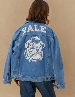 Les Deux Rally Yale Bulldog Denim Jacket | Jackets / Coats