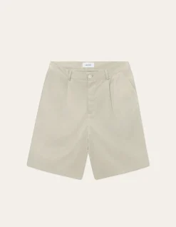 Les Deux Randall Pleated Twill Suiting Shorts | Shorts