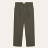 Les Deux Reece Pleated Pinstripe Suit Pants | Pants