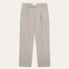 Les Deux Reece Pleated Pinstripe Suit Pants | Pants