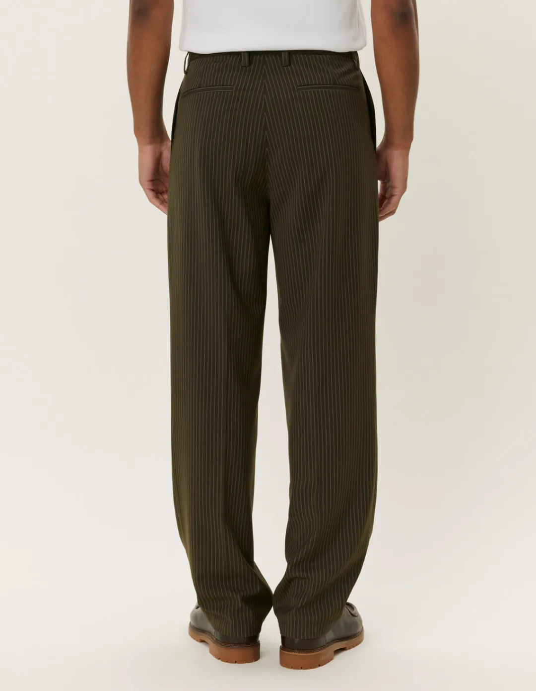 Les Deux Reece Pleated Pinstripe Suit Pants | Pants