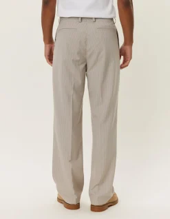 Les Deux Reece Pleated Pinstripe Suit Pants | Pants