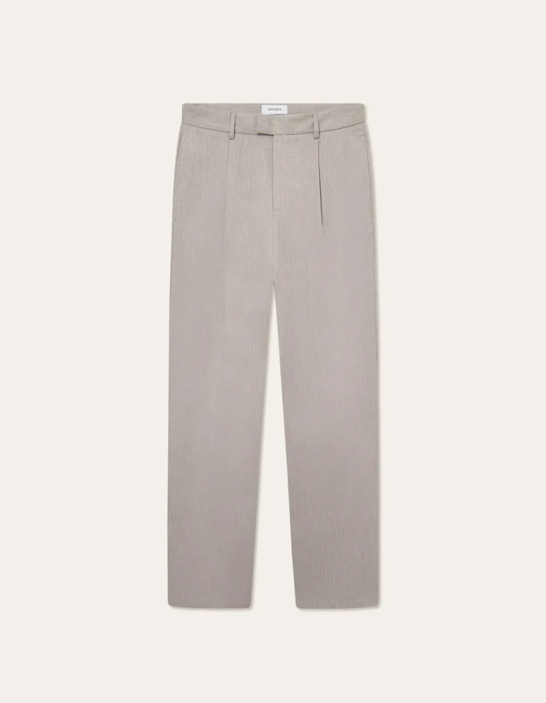Les Deux Reece Pleated Slub Suit Pants | Pants