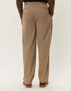 Les Deux Reece Pleated Slub Suit Pants | Pants