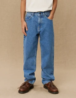 Les Deux Roi Yale Bulldog Denim Pants KIDS | Kids Yale