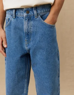 Les Deux Roi Yale Bulldog Denim Pants KIDS | Kids Yale