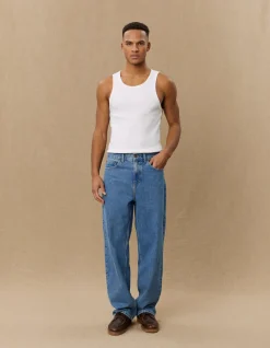 Les Deux Roi Yale Bulldog Denim Pants | Pants