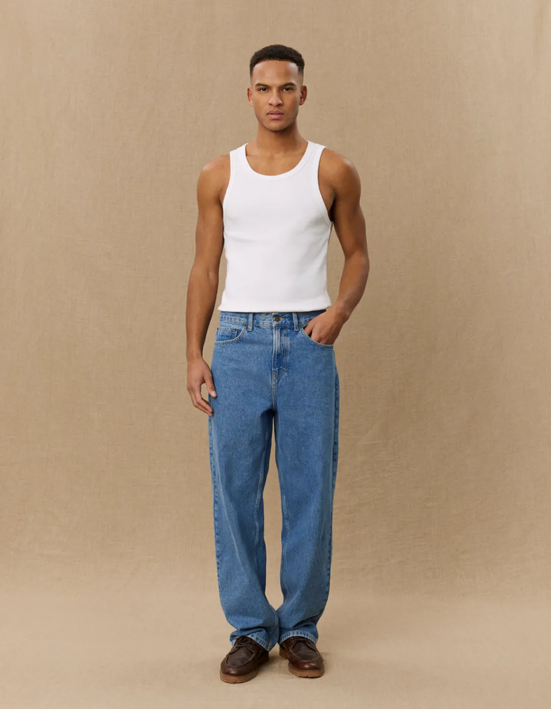 Les Deux Roi Yale Bulldog Denim Pants | Pants