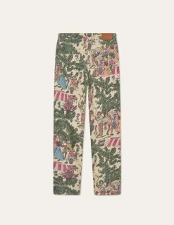 Les Deux Ryder Dancing AOP Denim Pants | Pants