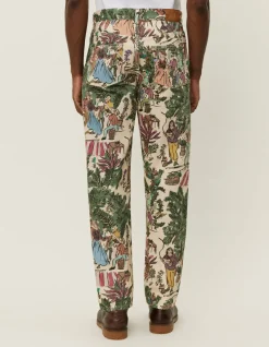 Les Deux Ryder Dancing AOP Denim Pants | Pants