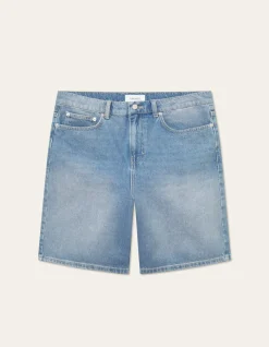 Les Deux Ryder Washed Denim Shorts | Shorts