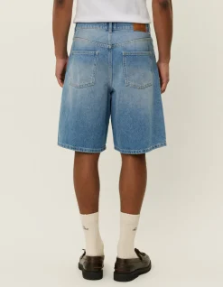 Les Deux Ryder Washed Denim Shorts | Shorts