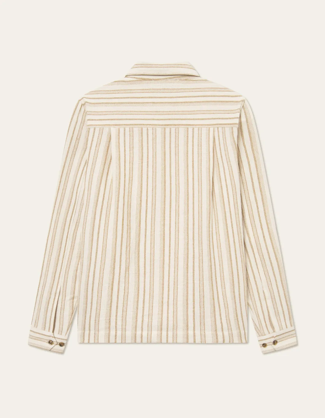 Les Deux Shane Stripe Cotton Overshirt | Shirts / Overshirts