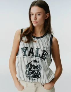 Les Deux Silas Bulldog Mesh Tank Top | T-Shirts