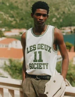 Les Deux Silas Mesh Tank Top | T-Shirts