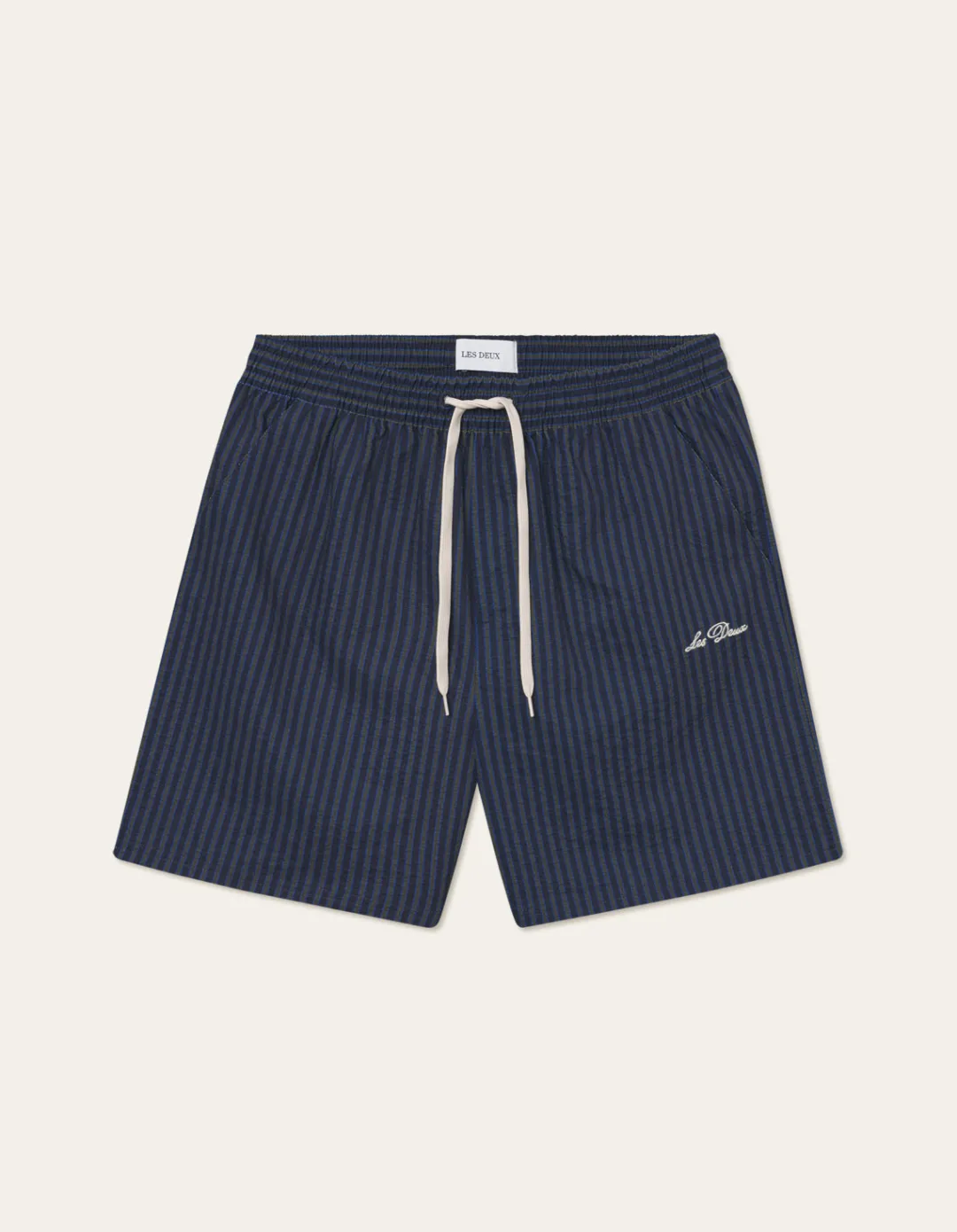 Les Deux Stan Stripe Seersucker Swimshorts | Shorts