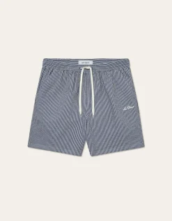 Les Deux Stan Stripe Seersucker Swim Shorts | Shorts