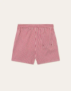 Les Deux Stan Stripe Seersucker Swim Shorts | Shorts