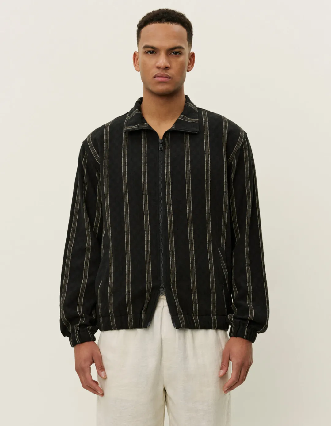 Les Deux Stanley Check Dobby Track Top | Jackets / Coats
