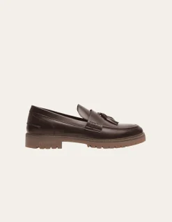 Les Deux Taylor Leather Tassel Loafer | Shoes