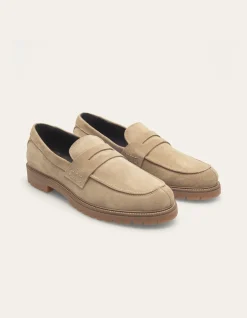 Les Deux Taylor Suede Penny Loafer | Shoes