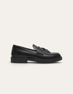 Les Deux Thatcher Leather Tassel Loafer | Shoes