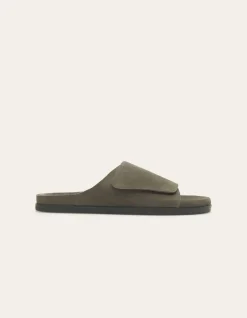 Les Deux Wilhelm Suede Velcro Sandal | Shoes