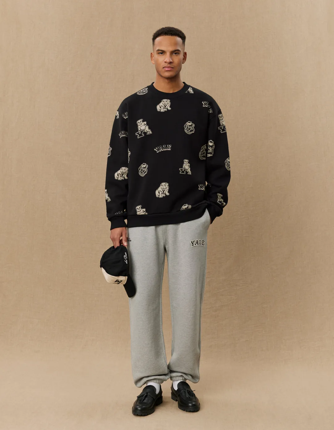 Les Deux Yale AOP Logo Sweatshirt | Hoodies / Sweatshirts
