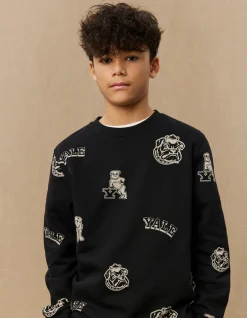 Les Deux Yale AOP Logo Sweatshirt KIDS | Kids Yale