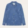 Les Deux Yale Logo Denim Overshirt | Shirts / Overshirts