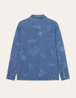 Les Deux Yale Logo Denim Overshirt | Shirts / Overshirts