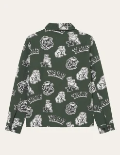 Les Deux Yale Logo Jacquard Overshirt | Shirts / Overshirts