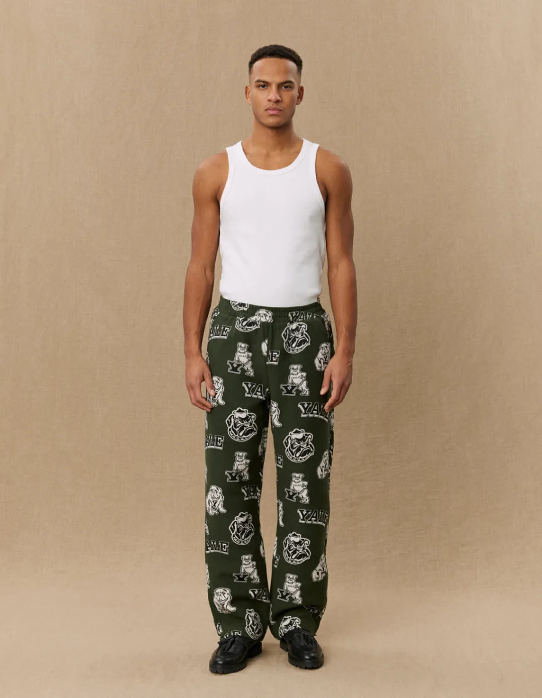 Les Deux Yale Logo Jacquard Pants | Pants