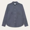Les Deux Yale Satin Jacquard Shirt | Shirts / Overshirts
