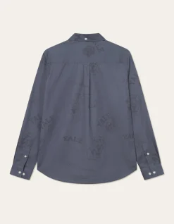 Les Deux Yale Satin Jacquard Shirt | Shirts / Overshirts