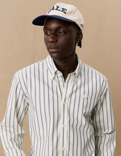 Les Deux Yale Stripe Poplin Shirt | Shirts / Overshirts