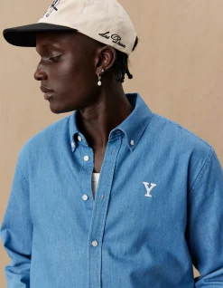 Les Deux Yale Y Denim Shirt | Shirts / Overshirts
