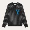 Les Deux Yale Y Pinstripe Knit | Knitwear